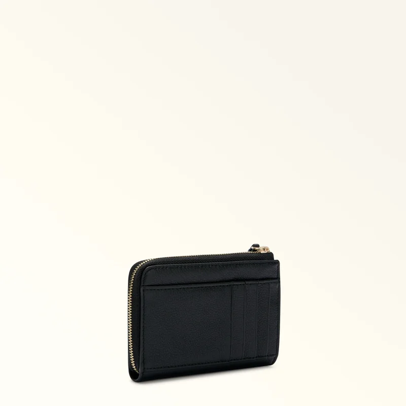 Furla Black Goccia M Card Case for Women | Best Price UAE